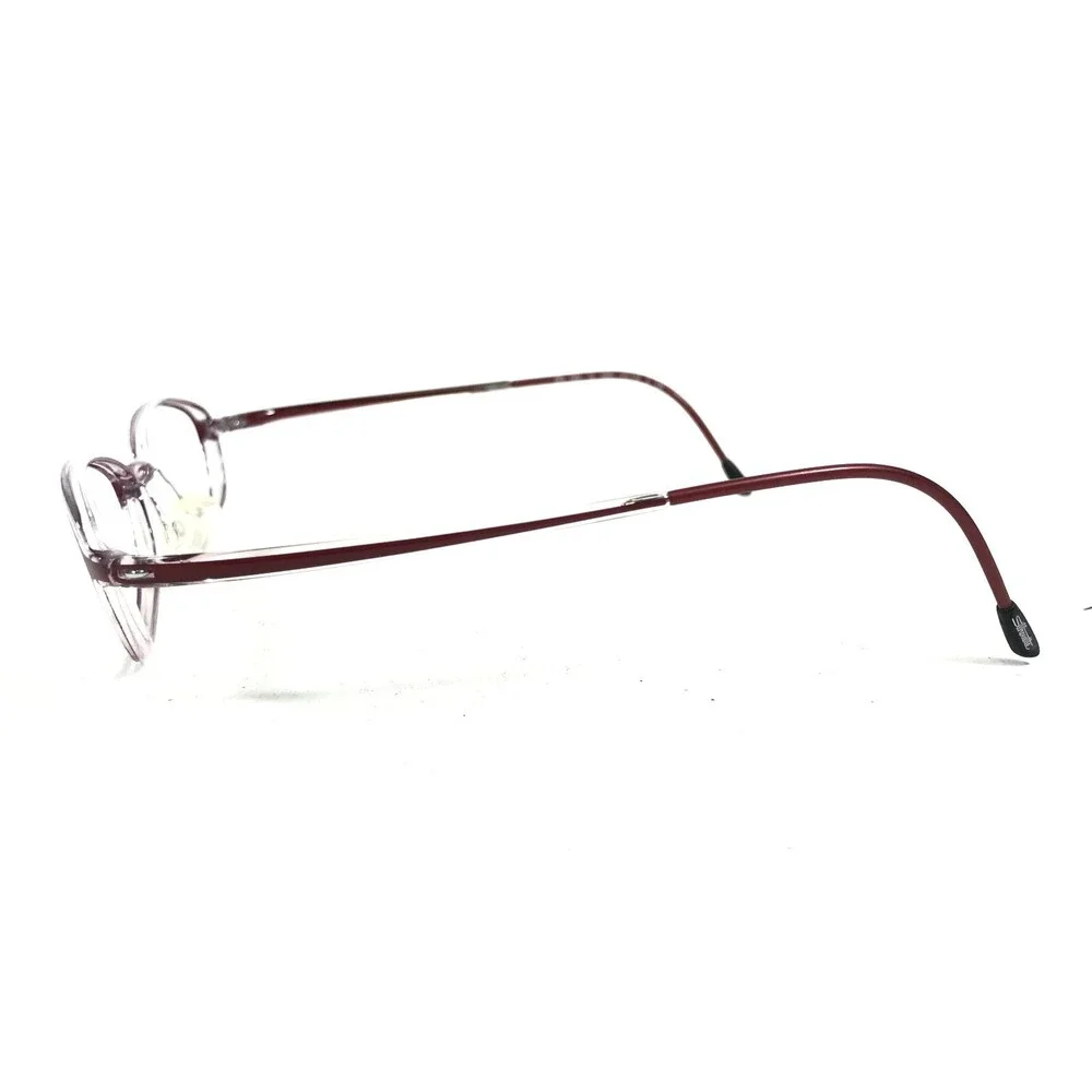 Silhouette Eyeglasses Frames SPX 1990 10 6065 Clear Muted Purple 51-18-135